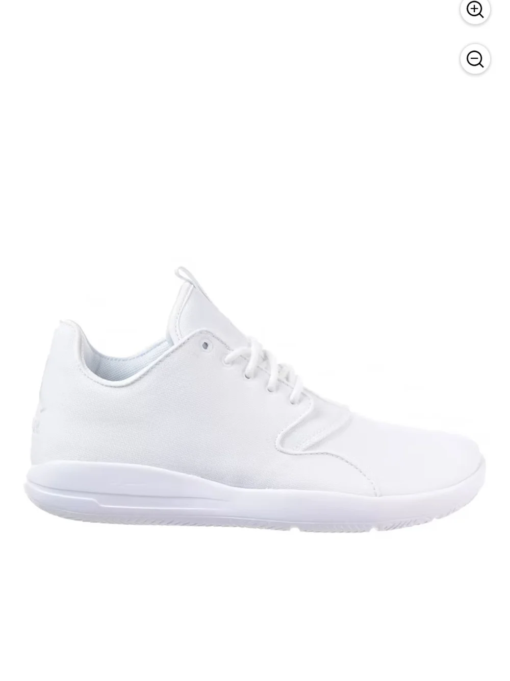 Jordan Eclipse Triple White Canvas 9.5